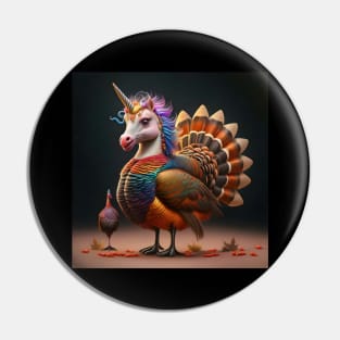 Unicorns Crashing Thanksgiving!!! Pin