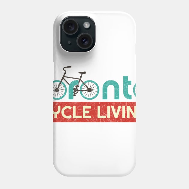 Toronto Cycle Life  (vintage look) Phone Case by cheekenpeeg