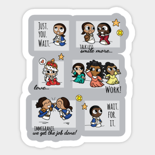 Hamilton Stickers Teepublic