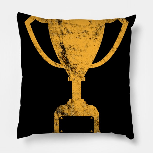 Trophy Husband Pillow by CrawfordFlemingDesigns