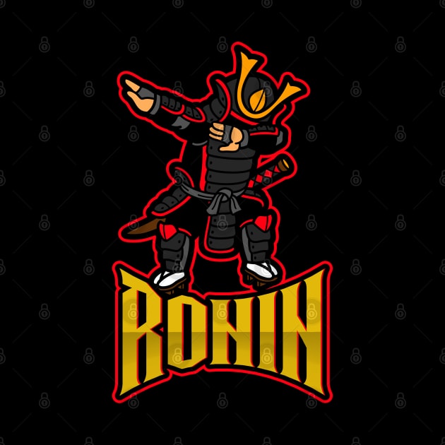 Dabbing Ronin Samurai by FullOnNostalgia