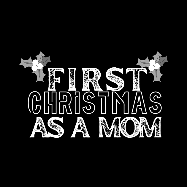 first christmas as a mom by the christmas shop