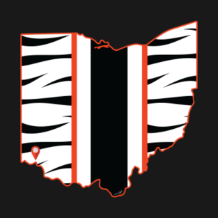 Bengals T-Shirt - Cincinnati Football (Alternate) by doctorheadly