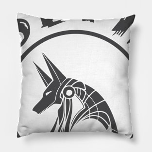 Seth Egyptian god design Pillow