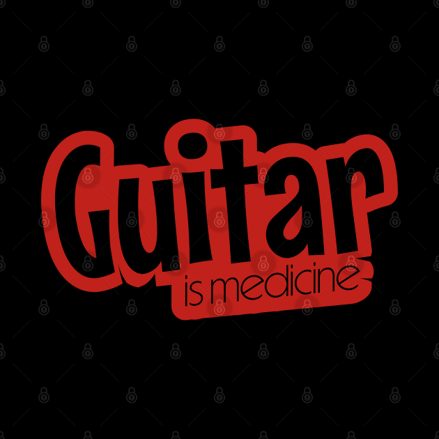 Guitar is medicine by Degiab