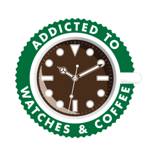 Addicted to Watches and Coffee T-Shirt