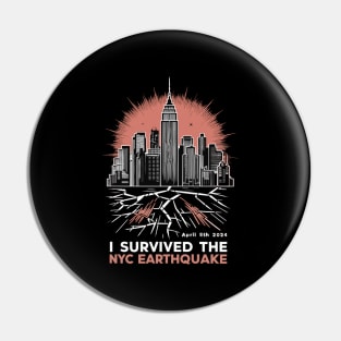 I-survived-the-nyc-earthquake Pin