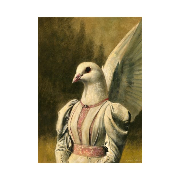 Victorian Dove Lady by mictomart