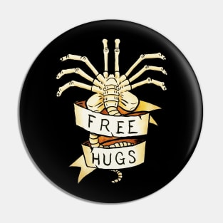 Free Hugs Pin