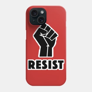 Resist / Black Power Fist Phone Case