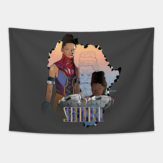 SHURI Tapestry by G9Design