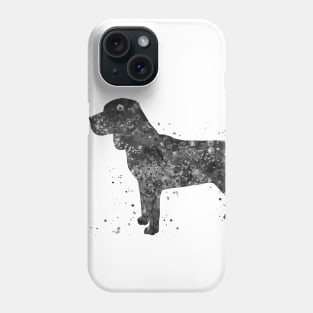 Beagle dog black and white Phone Case