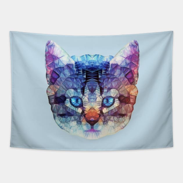 cute kitten Tapestry by Ancello