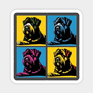 Bouvier des Flandres Pop Art - Dog Lover Gifts Magnet