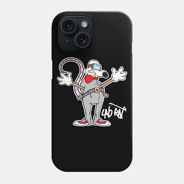 Lab Rat Phone Case by digifab