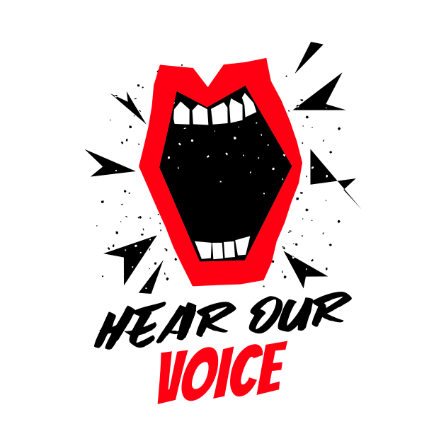 Hear Our Voice / Black Lives Matter / Equality For All by Redboy