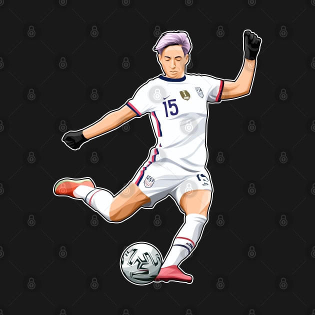 Megan Rapinoe #15 Shoots by RunAndGow