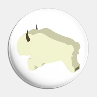 Bison Whistle Pin