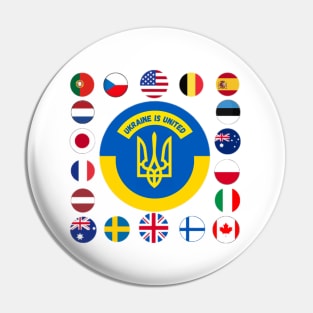 Ukraine Is United By Abby Anime (c) Pin