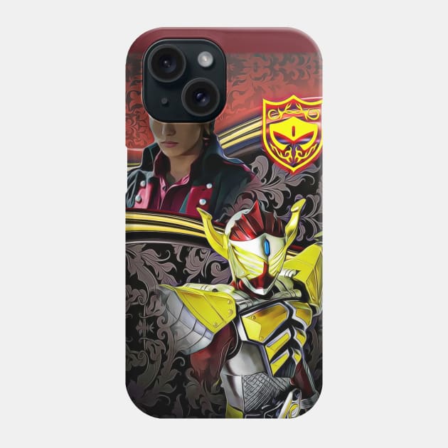 Kamen Rider Baron Side-by-Side   (style #2) Phone Case by BeatlesDiva