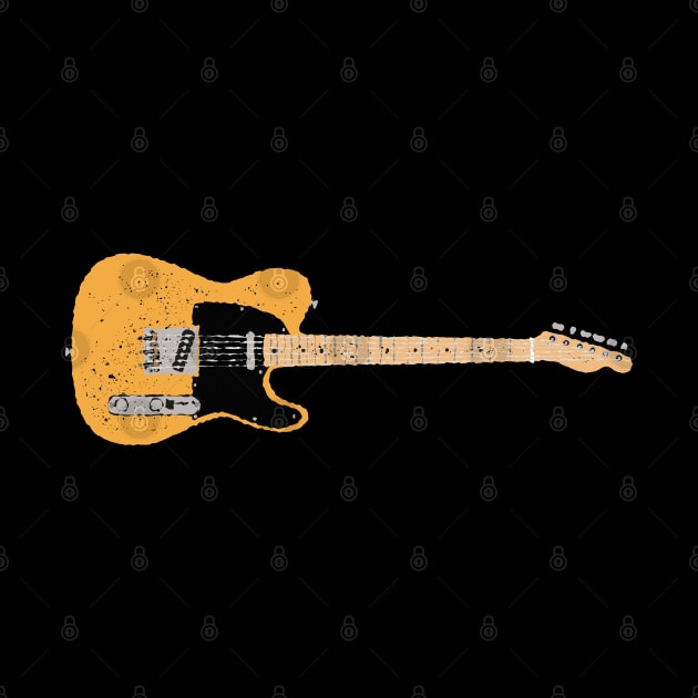 Merle Haggard Butterscotch Telecaster Electric Guitar by Daniel Cash Guitar