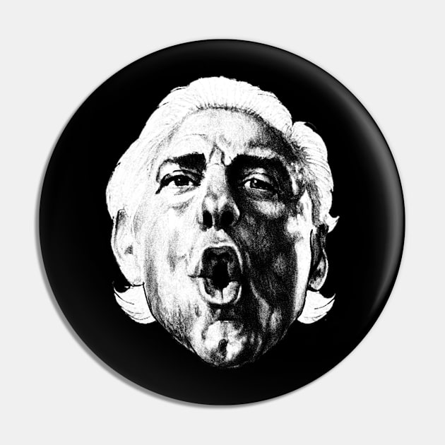 Ric Flair Pin by Riso Art