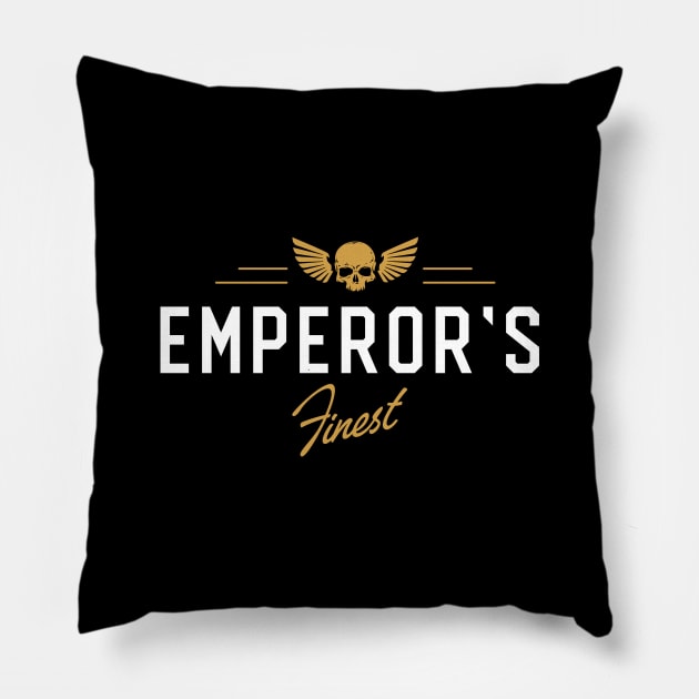 The Emperor's Finest Tabletop Wargaming Pillow by pixeptional