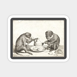 Monkeys and Oysters Magnet