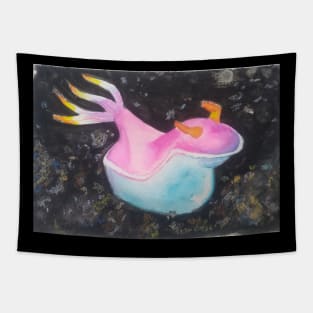 Watercolor Seaslug Tapestry