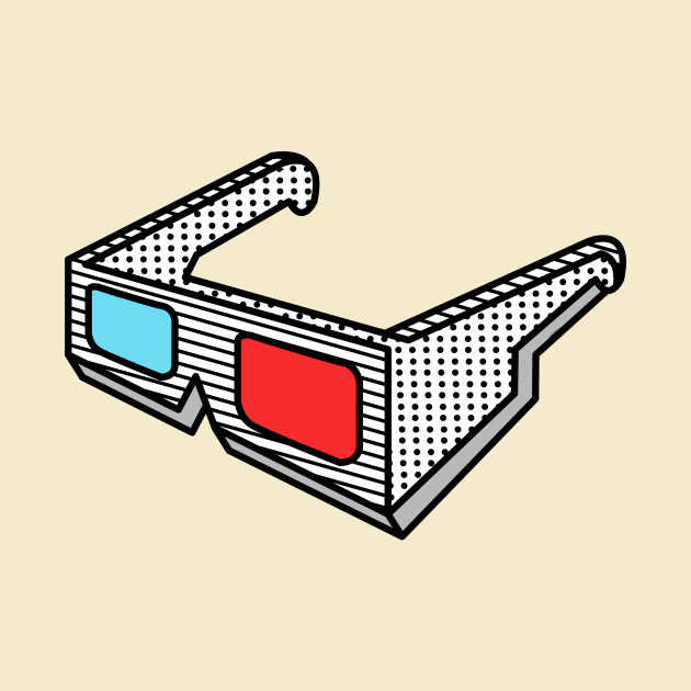 3d glasses by gazonula