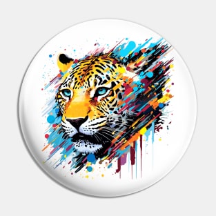 Panther Animal Freedom World Wildlife Wonder Abstract Pin