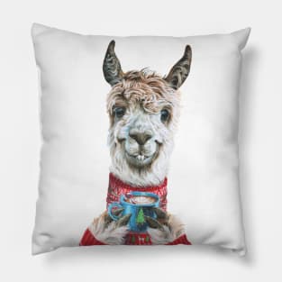 Christmas Llama Pillow