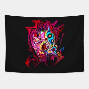 Abstract monster Tapestry