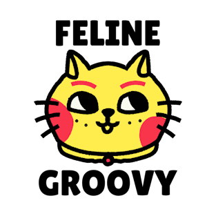 Feline Groovy Cat T-Shirt