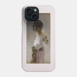 Gypsy Girloil painting Phone Case