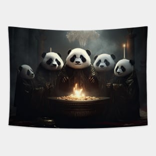 Panda Necromancers: Masters of Dark Magic Tapestry