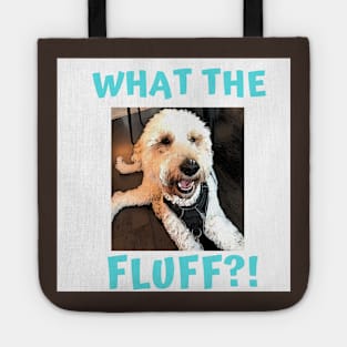 What The Fluff - Blue Tote