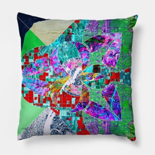 Gis geography system landscape ecopop pattern Pillow