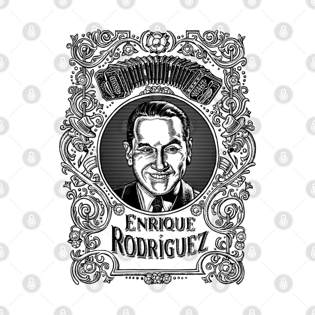 Enrique Rodríguez in Black by Lisa Haney