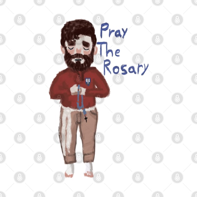 Pray The Rosary by HappyRandomArt