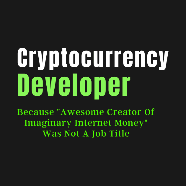 Crypto developer by UniqueStyle