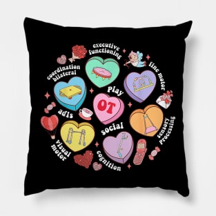 Occupational Therapist Valentine's Day Occupational Therapist Pillow