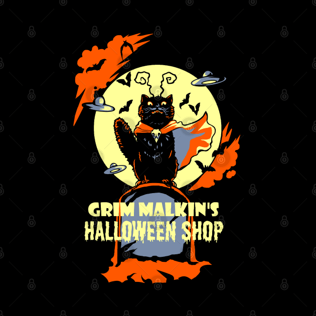 Grim Malkin's Halloween Shop by starwilliams