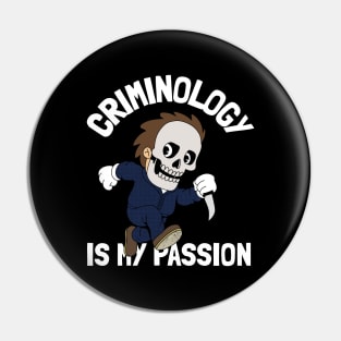 criminology is my passion Pin