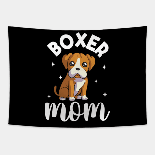 Boxer Mom - Boxer Tapestry