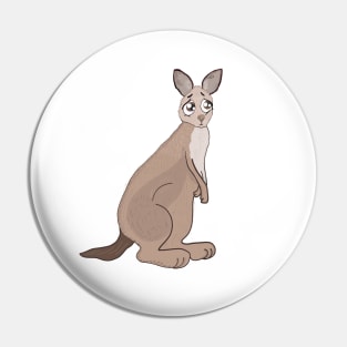 Too Bad so sad with cute kangaroo Pin