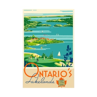 Poster Ontario Lakelands T-Shirt