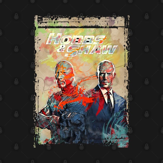 hobbs and shaw contemporary art by PrintstaBee