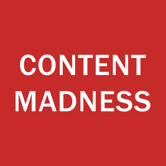 CONTENT MADNESS (Super Jack) by Studio Suzuki 