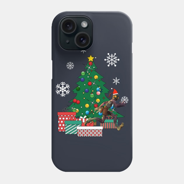 Abe Oddysee Around The Christmas Tree Phone Case by Nova5